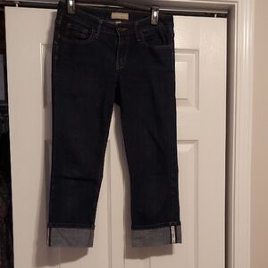 Banana Republic Blue Ankle Cropped Jeans
